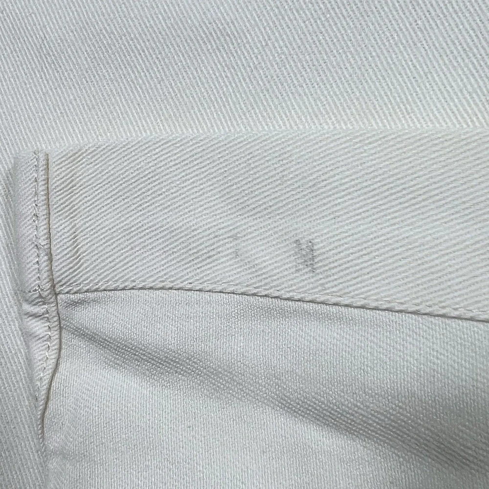 Ralph Lauren Navy label Polo logo long sleeve butter yellow shirt‎ Med Vintage